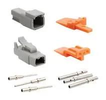 KIT, PLUG & RCPT CONN/WEDGELOCK/CONTACT ATM2PS-CKIT