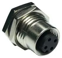 SENSOR CONNECTOR, M12, RCPT, 8POS M12A-08PFFS-SF8001