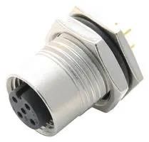 SENSOR CONNECTOR, M12, RCPT, 5POS M12A-05PFFP-SF8001