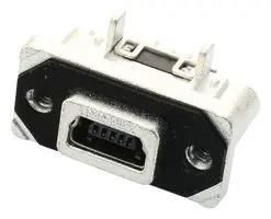 SEALED USB, 2.0 TYPE MINI B, RCPT, IP67 MUSBRB55130
