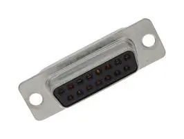 D SUB CONN, RCPT, 15POS, SOLDER L77SDA15S