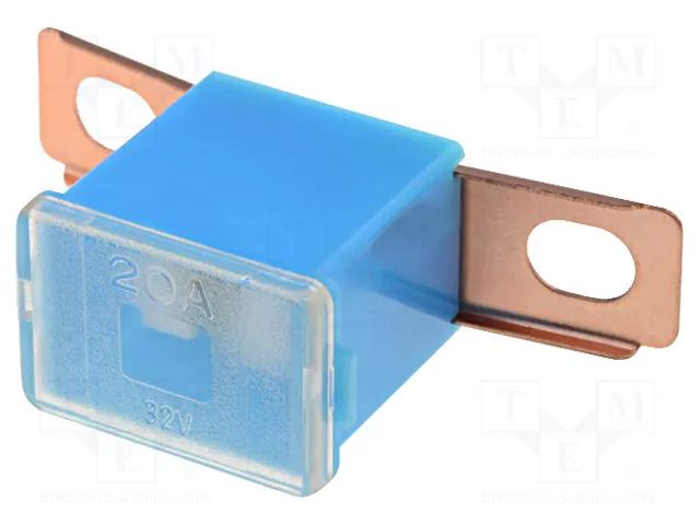 Fuse: fuse; 20A; automotive; JAPVAL; male; 36mm MTA JAPVAL-M48-20A