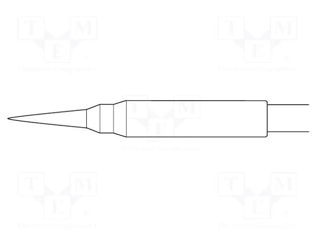 Tip; conical; 0.1mm JBC TOOLS JBC-C105101