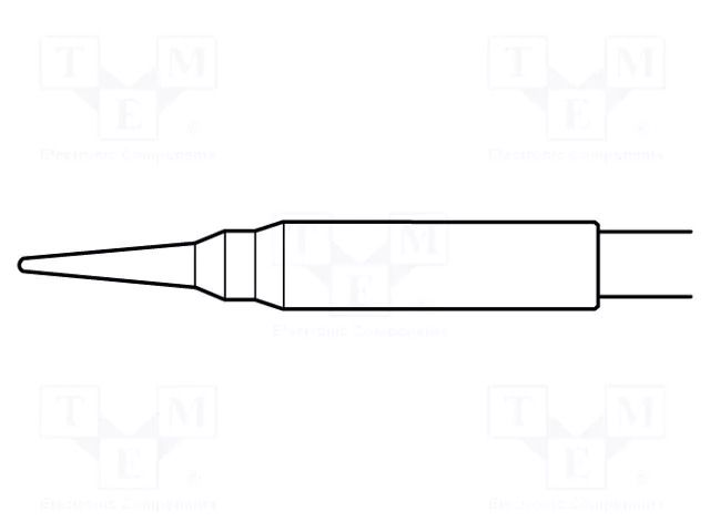 Tip; conical; 0.3mm JBC TOOLS JBC-C105103