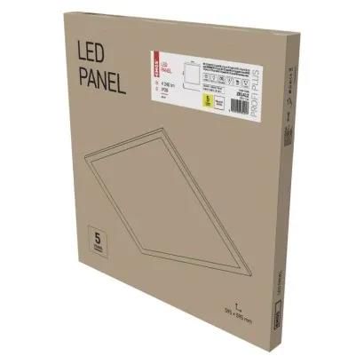 LED panel PROXO 60×60, recessed, white, 40W neutral white, EMOS ZR1412 8592920034057