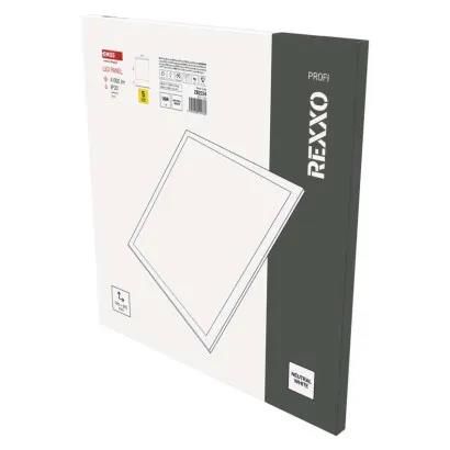 LED panel REXXO backlit 60×60, built-in, white, 36W, neutral white UGR, EMOS ZB2224