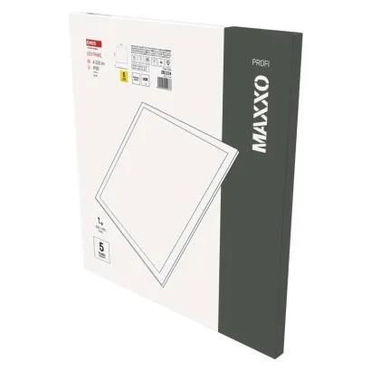 LED panel MAXXO 60×60, recessed, white, 36W neutral white UGR, EMOS ZB1224