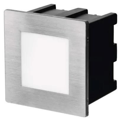 LED orientation light AMAL, built-in, 80×80, 1,5W warm white IP65, EMOS ZC0109