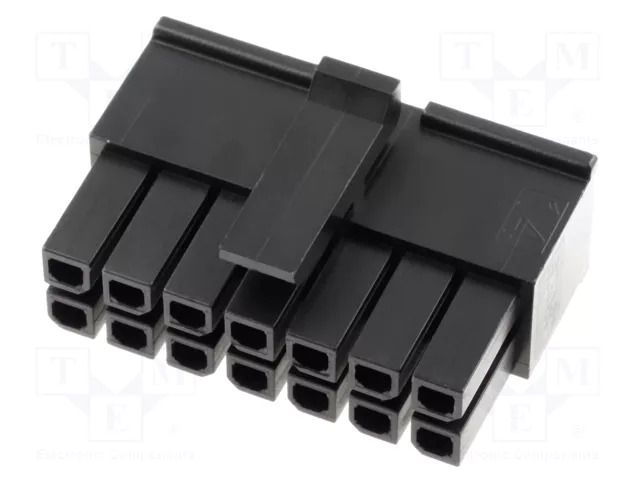 Connector: wire-board; plug; female; PIN: 14; Micro-Fit 3.0; 3mm MOLEX MX-43025-1400