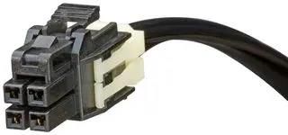 CABLE ASSY, 4POS, RCPT-RCPT, 1M 45130-0410