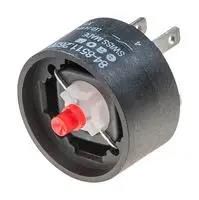 CONTACT BLOCK, 1P, 0.1A/42V, PB SWITCH 84-8511.2620