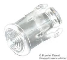 LENS, 5MM LED, PC, TRANSPARENT CLB300CTP