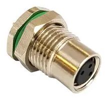 SENSOR CONN, M8, PLUG, 4POS, PANEL PXMBNI08RPF04APC