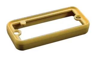 OPEN BEZEL, PC, YEL, ENCLOSURE 1455QBY