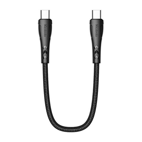 USB-C to USB-C cable Mcdodo CA-7640, PD 60W, 0.2m (black), Mcdodo CA-7640