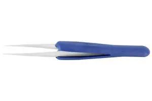 ESD TWEEZER, STRAIGHT/POINTED, 125MM 3.SA.DR