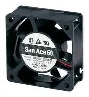 AXIAL FAN, 60MM, 12VDC, 17CFM, 36DBA 109P0612S701