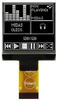 DISPLAY, OLED, TAB, 128X128 PIXELS MCOT128128C1V-WM