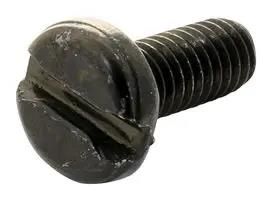 PAN HEAD SLOTTED SCREW, STEEL, M3, PK100 M310PSSTMCB100-