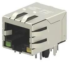 RJ45 CONNECTOR, JACK, 8P8C, 1PORT, TH 1-2301994-0