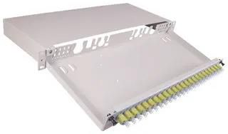 19" PATCH PANEL, 1U, TELESCOPIC DRAWER 85063228