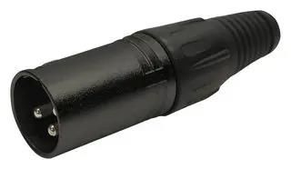 CONNECTOR, XLR, PLUG, 3POS, CABLE FC6131