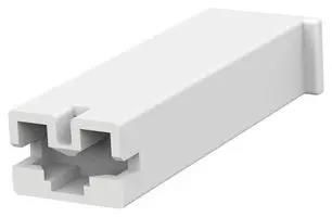 RCPT HOUSING, 1POS, NYLON, NATURAL 173974-1