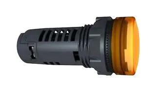 PILOT LIGHT, 22MM, YELLOW, 24VDC XB5EVB8