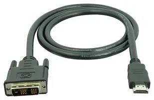 CABLE, DVI-A PLUG-HDMI PLUG, 2M PS000032