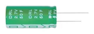 CAP, 100F, 2.7V, DOUBLE LAYER, RADIAL DRL107S0TL60RRDAP