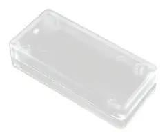 ENCLOSURE, PCB BOX, ABS, CLEAR 1551CCLR