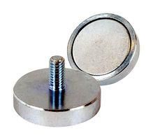 SHALLOW POT MAGNET, NEODYMIUM, 32 X 7MM E1055/NEO