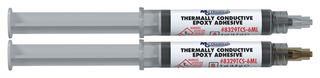 ADHESIVE, 2PART EPOXY, SYRINGE, 6ML, GRY 8329TCS-6ML