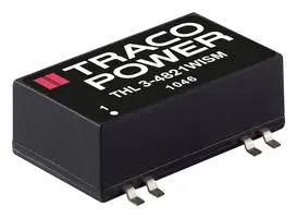 DC-DC CONVERTER, 2 O/P, 3W THL 3-2423WISM