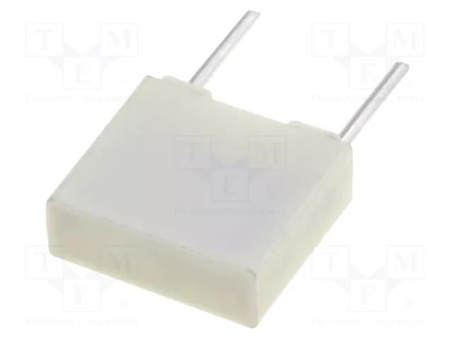 Capacitor: polyester; 220nF; 63VAC; 100VDC; 5mm; ±10%; R82; THT; tape KEMET R82EC3220CK70K