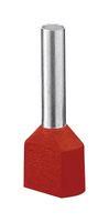 TERMINAL, WIRE FERRULE, 18AWG, RED 3200810