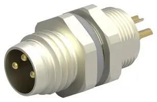 SENSOR CONNECTOR, M8, PLUG, 3POS, PANEL T4032014031-000