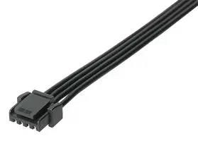 CABLE ASSY, 4POS, RCPT-RCPT, 450MM 45111-0405