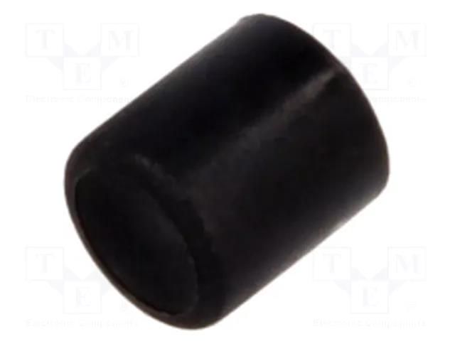 Button; round; black MENTOR 1840.0031