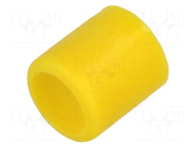 Button; round; yellow MENTOR 1840.0071