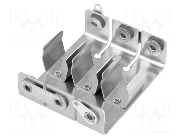 Holder; AA,R6; Batt.no: 3; screw; aluminium KEYSTONE KEYS147