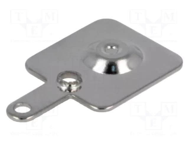 Button-like contact; AA,R6; Batt.no: 1; soldered KEYSTONE KEYS5223