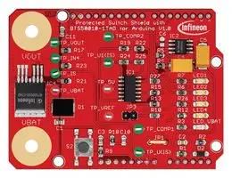 EVALUATION BOARD, HIGH SIDE POWER SWITCH SHIELDBTS500101TADTOBO1