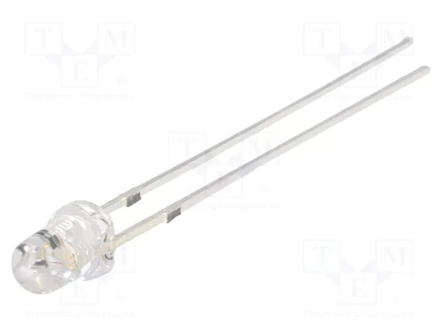 LED; blue; 3mm; blinking; 1560÷2200mcd; 30°; 3÷4.5VDC; 20mA OPTOSUPPLY OSB5SS3131A