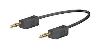 TEST LEAD, 2MM BANANA PLUG, 10A, 500MM 28.0039-050-21