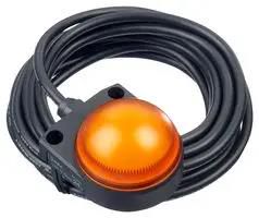 PILOT LIGHT, AMBER, 0.017A, 24VAC/VDC LH1D-D2HQ4C30A
