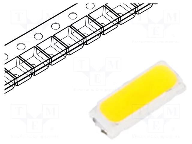 LED; white cold; SMD; 4014; 21÷23mcd; 4750-5300K; 120°; 60mA OPTOFLASH OF-SMD4014W