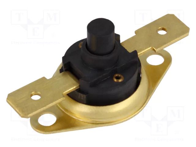 Sensor: thermostat; NC; 100°C; 16A; 250VAC; connectors 6,3mm; ±15°C TOMIC AR33W1S3-100
