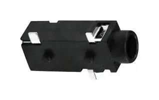 STEREO JACK, 3.5MM, 3POS, PLASTIC, SMD STX-3500-3NTR