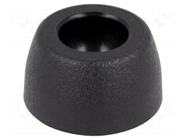 Foot; Base dia: 19mm; polyamide; H: 10.4mm; Mount.hole diam: 10mm FATH FA-098M020K